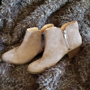 Lucky Brand Leather Ankle Boots